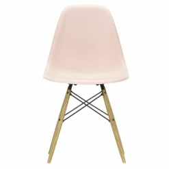 Eames Plastic Chair DSW Stoel Esdoorn Gelig