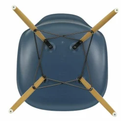 Eames Plastic Chair DSW Stoel Esdoorn Gelig