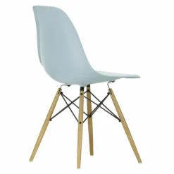 Eames Plastic Chair DSW Stoel Esdoorn Gelig