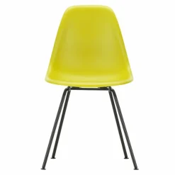 Eames Plastic Chair DSX Zwart Onderstel