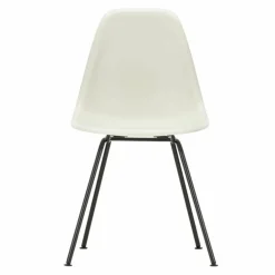 Eames Plastic Chair DSX Zwart Onderstel