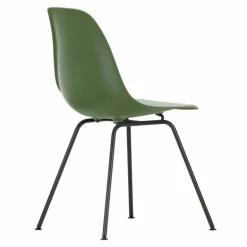 Eames Plastic Chair DSX Zwart Onderstel