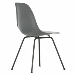 Eames Plastic Chair DSX Zwart Onderstel