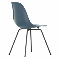 Eames Plastic Chair DSX Zwart Onderstel
