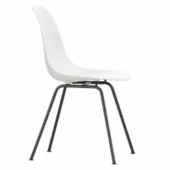 Eames Plastic Chair DSX Zwart Onderstel