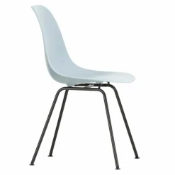 Eames Plastic Chair DSX Zwart Onderstel