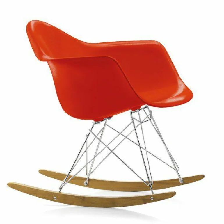 Eames Plastic Chair RAR Schommelstoel