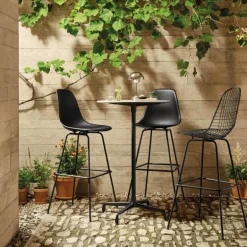 Eames Plastic Stool Barkruk High