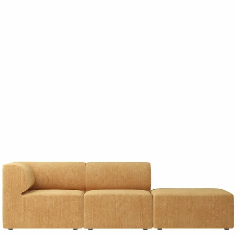 Eave Modular 3-zits Bank Met Poef