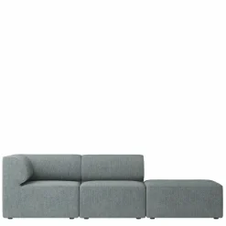 Eave Modular 3-zits Bank Met Poef