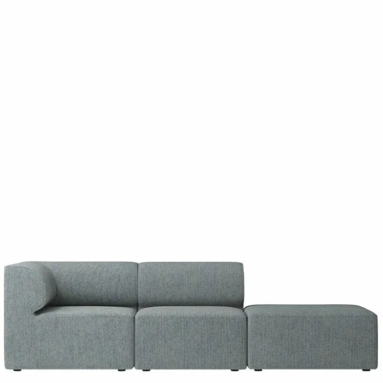 Eave Modular 3-zits Bank Met Poef