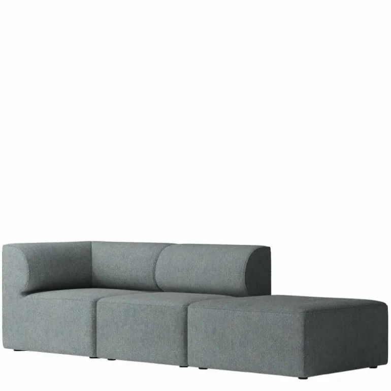 Eave Modular 3-zits Bank Met Poef