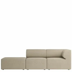 Eave Modular 3-zits Bank Met Poef