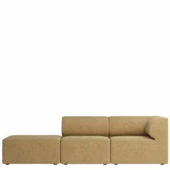 Eave Modular 3-zits Bank Met Poef