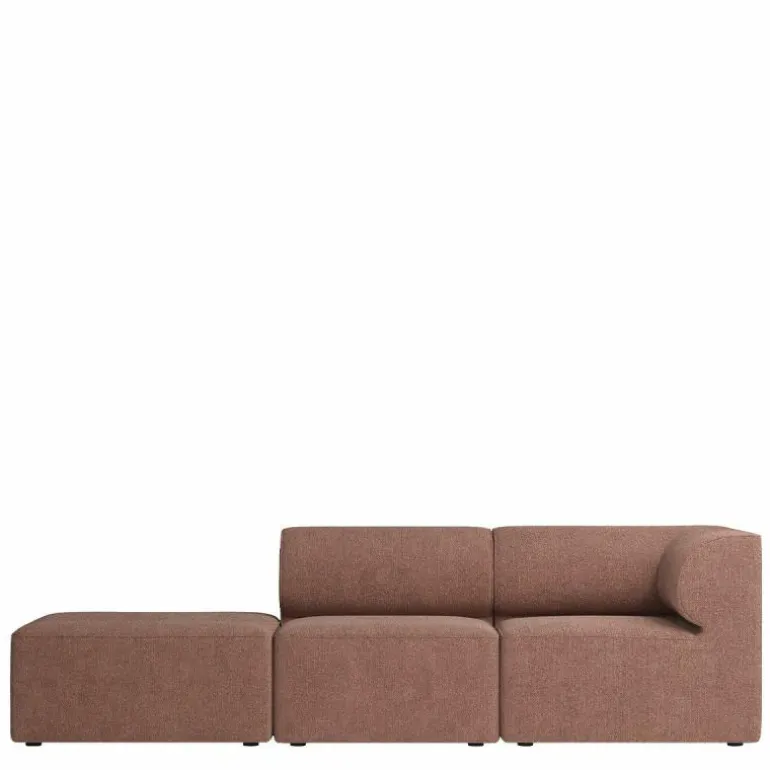 Eave Modular 3-zits Bank Met Poef