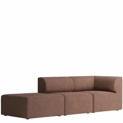 Eave Modular 3-zits Bank Met Poef