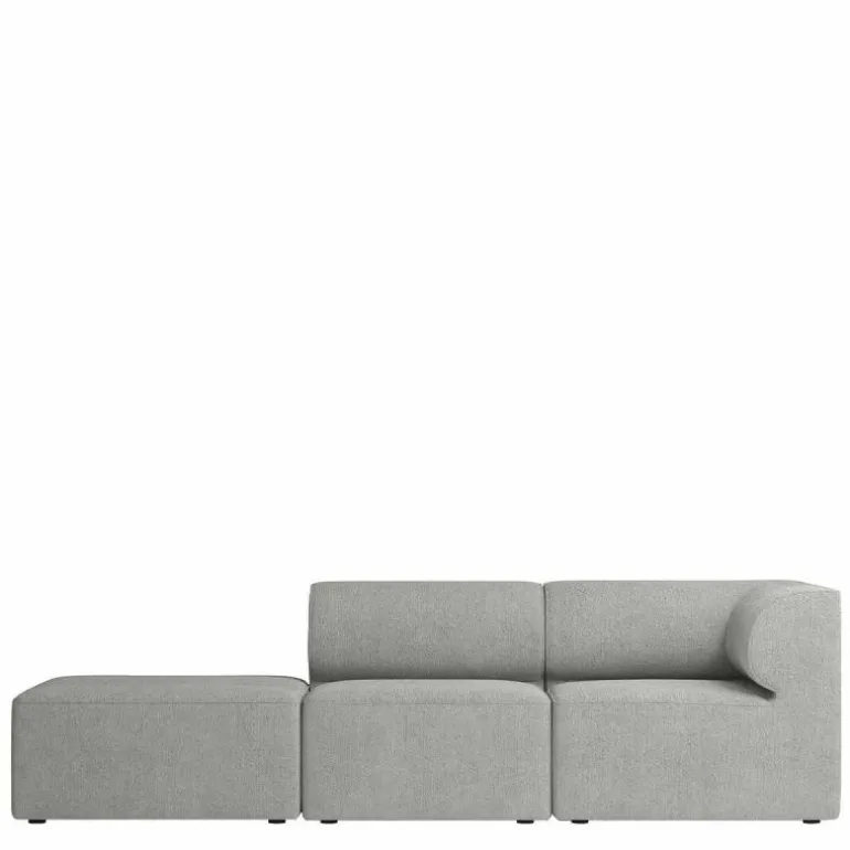 Eave Modular 3-zits Bank Met Poef