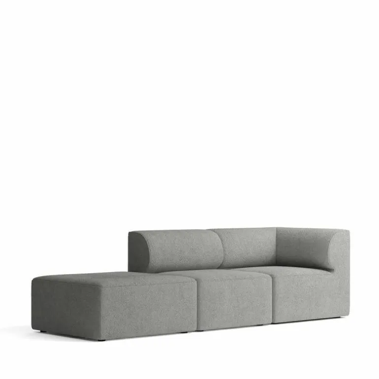 Eave Modular 3-zits Bank Met Poef