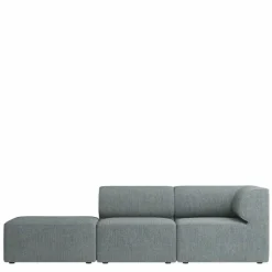 Eave Modular 3-zits Bank Met Poef