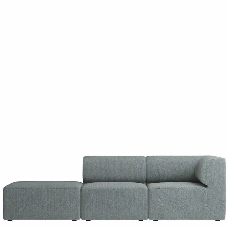 Eave Modular 3-zits Bank Met Poef
