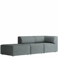 Eave Modular 3-zits Bank Met Poef