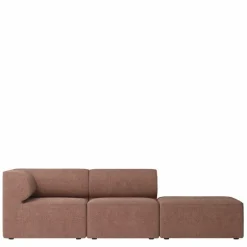 Eave Modular 3-zits Bank Met Poef