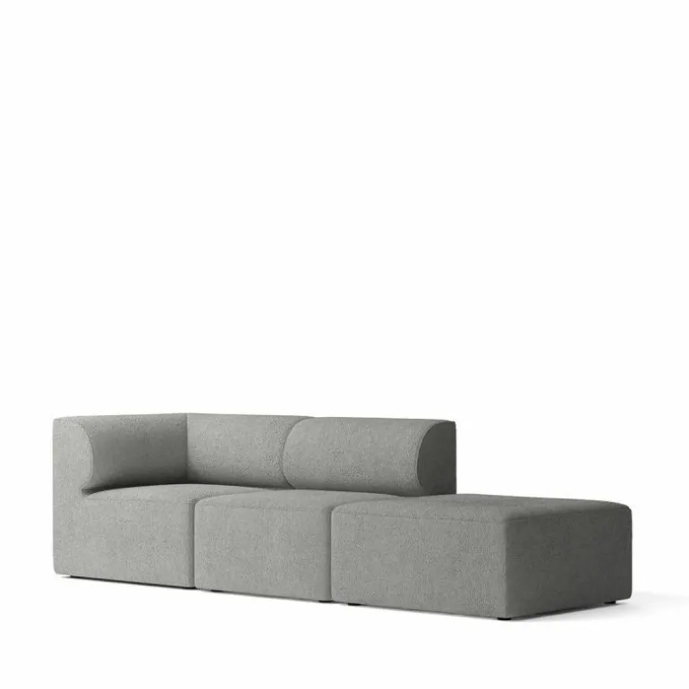 Eave Modular 3-zits Bank Met Poef