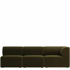 Eave Modular 3-zits Bank Open