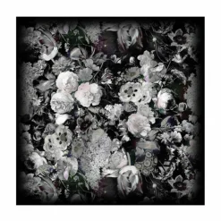 Eden Queen B&W Square Vloerkleed