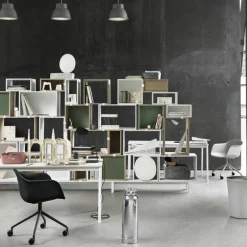 Fiber Armchair Bureaustoel, Niet Verstelbaar