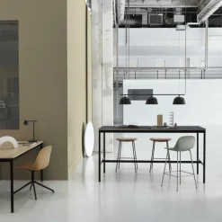 Fiber Barkruk - Stalen Onderstel