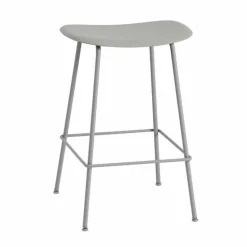 Fiber Barkruk - Stalen Onderstel