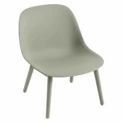 Fiber Fauteuil - Houten Onderstel