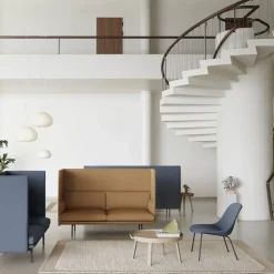 Fiber Fauteuil - Stalen Onderstel