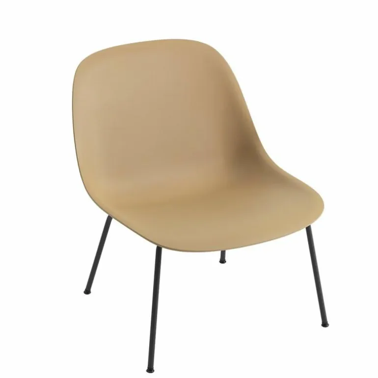 Fiber Fauteuil - Stalen Onderstel