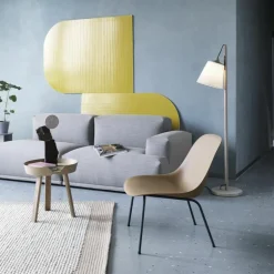 Fiber Fauteuil - Stalen Onderstel