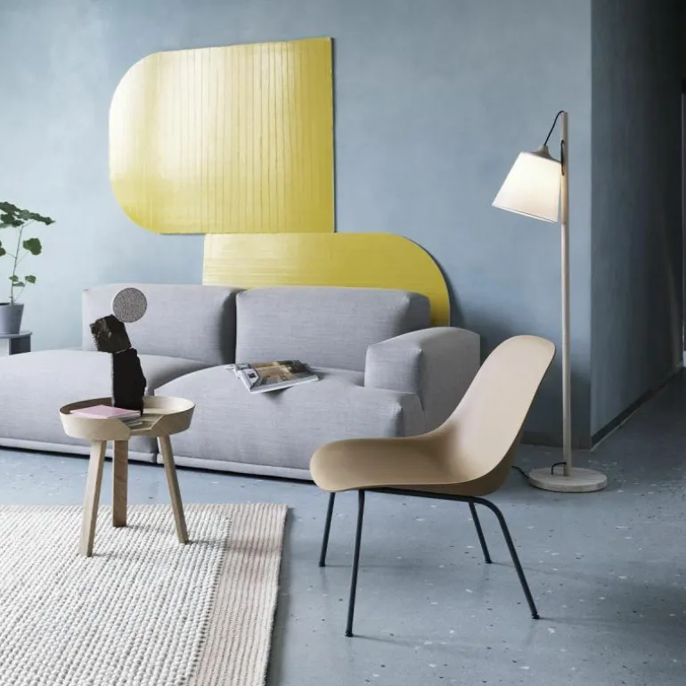 Fiber Fauteuil - Stalen Onderstel