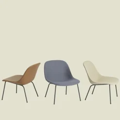 Fiber Fauteuil - Stalen Onderstel