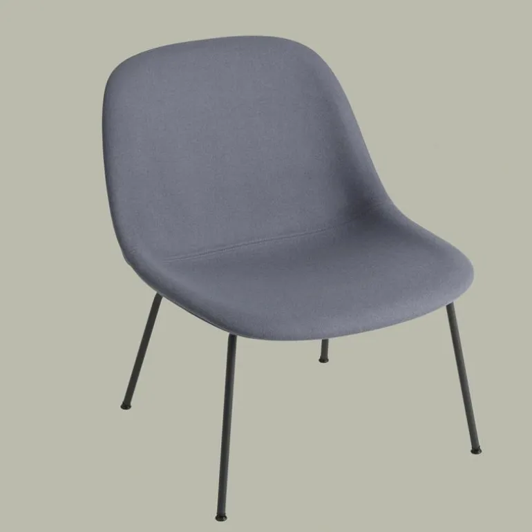 Fiber Fauteuil - Stalen Onderstel