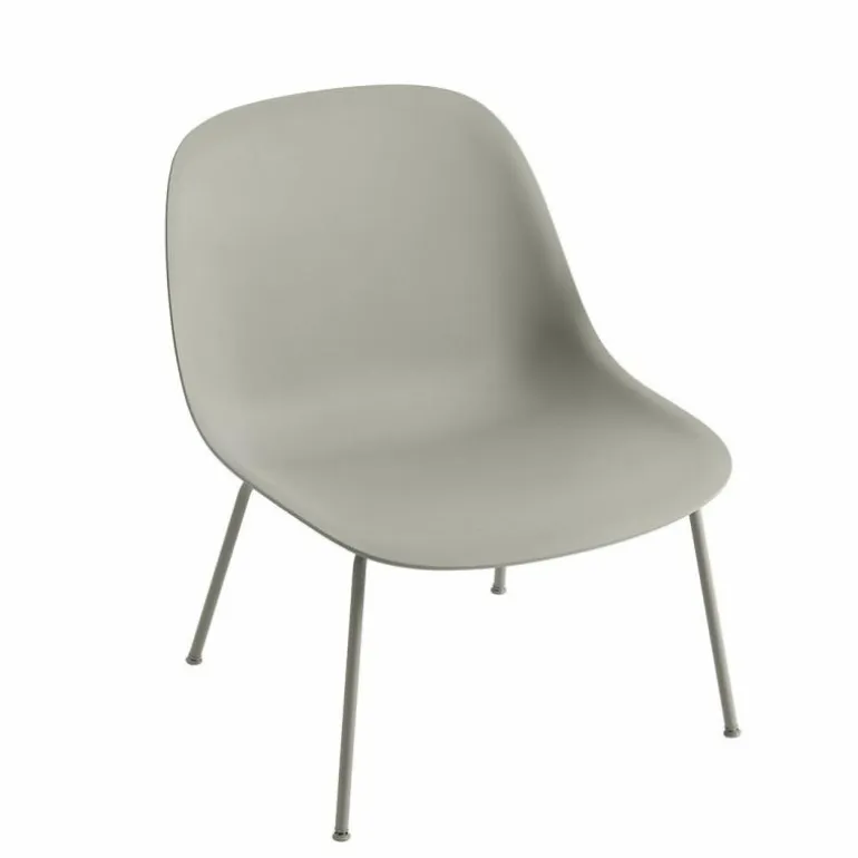 Fiber Fauteuil - Stalen Onderstel