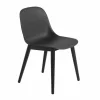 Fiber Side Chair Stoel - Houten Onderstel