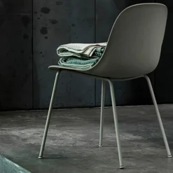 Fiber Side Stoel - Stalen Onderstel