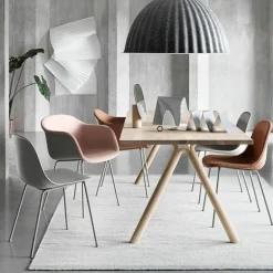 Fiber Side Stoel - Stalen Onderstel