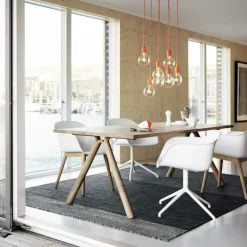 Fiber Stoel, draaibaar