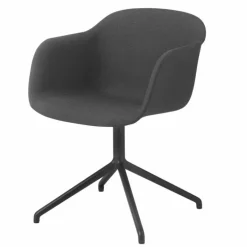 Fiber Stoel UP Draaibaar - Stalen onderstel