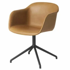 Fiber Stoel UP Draaibaar - Stalen onderstel