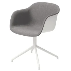 Fiber Stoel UP Draaibaar - Stalen onderstel