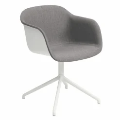 Fiber Stoel UP Draaibaar - Stalen onderstel