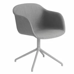 Fiber Stoel UP Draaibaar - Stalen onderstel
