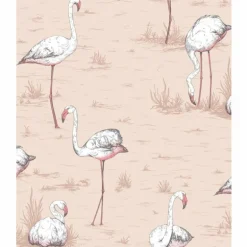 Flamingos Behang